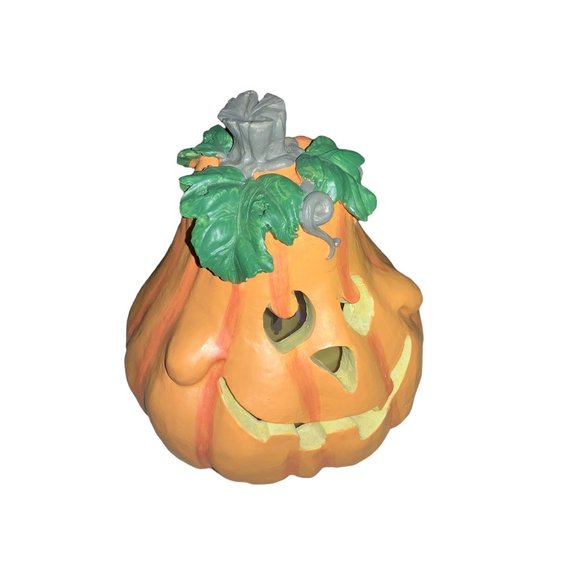 Battery Operated Halloween Pumpkin Jack-O-Lantern - Picture 8 of 9
